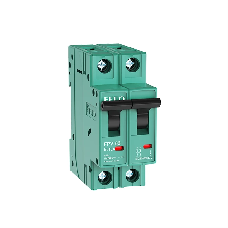 डीसी ब्रेकर 2पोल 550V 800v