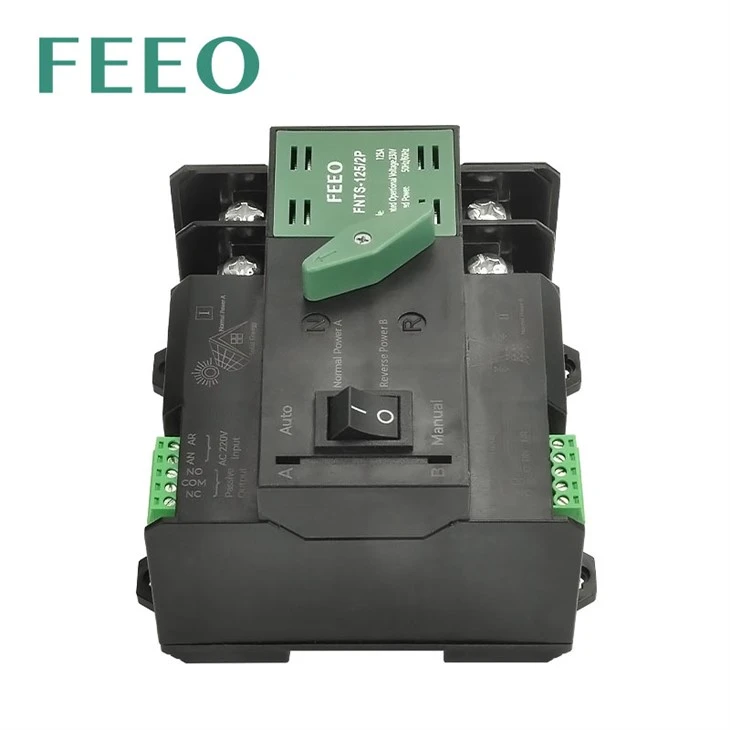630v AC 100A 2P ATS Dual Power Automatic Transfer Switch