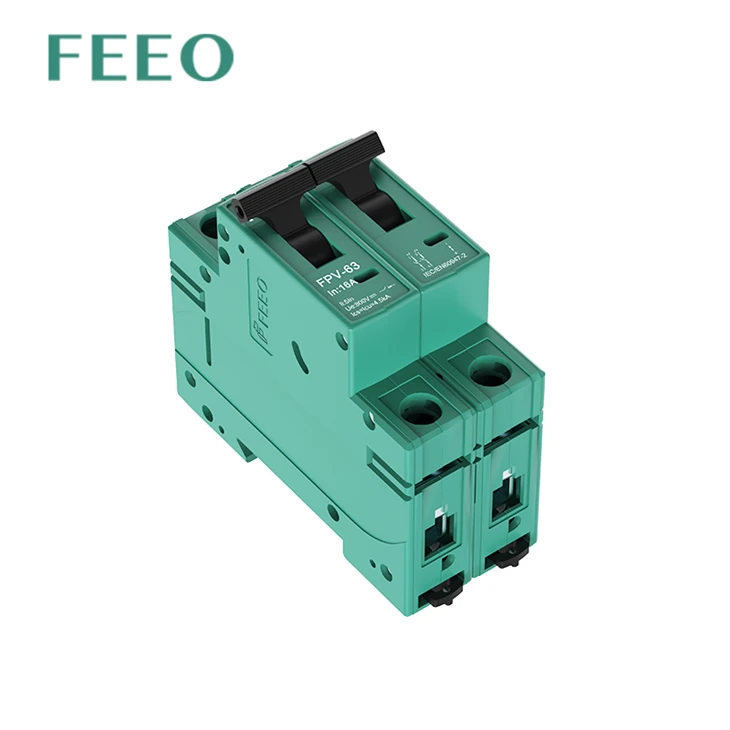 FEEO सोलर डिस्कनेक्ट ब्रेकर स्विच 2P 550VDC 800VDC TUV CB स्टैंडर्ड
