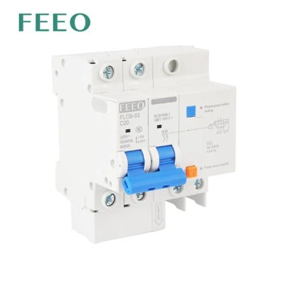 2P FLCB-63 RCCB RCD प्रकार C 10KA 63A